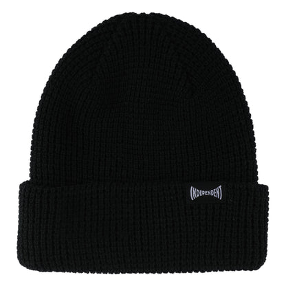 Independent | Built To Grind Waffle Knit Beanie - Black