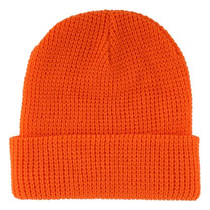 Independent | Built To Grind Waffle Knit Beanie - Orange