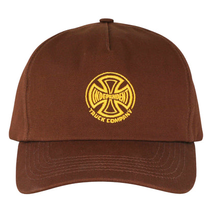 Independent | Truck Co Legacy Snapback - Brown