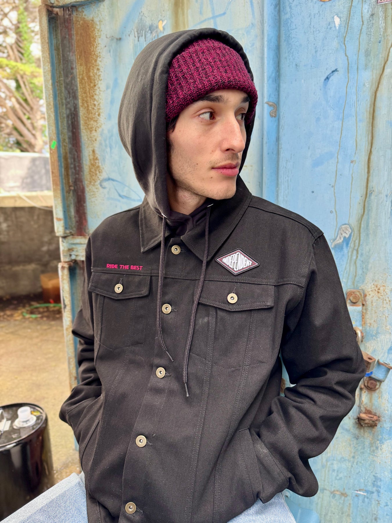 Independent | Depth Summit Denim Jacket - Raw Black