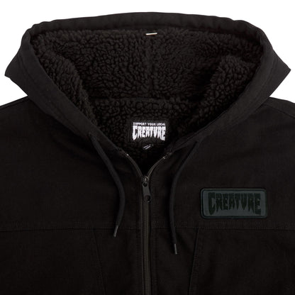 Creature | Generator Sherpa Lined Jacket - Black