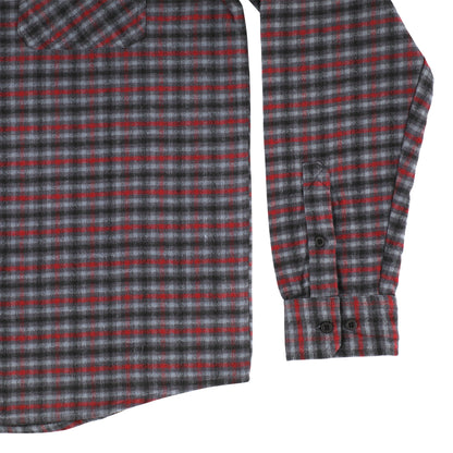 Independent | Belmont Brushed Flannel - Grey/Red/Black
