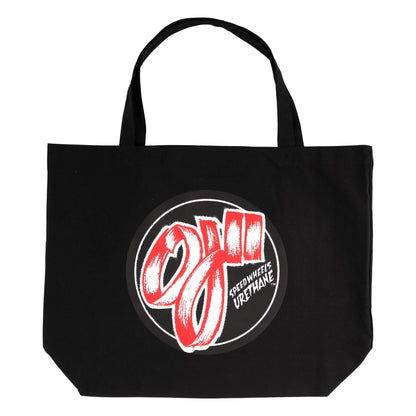 OJ | Speed Wheels Canvas Tote Bag - Black