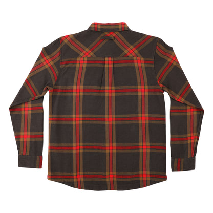 Santa Cruz | Classic Longsleeve Flannel - Brown/Red