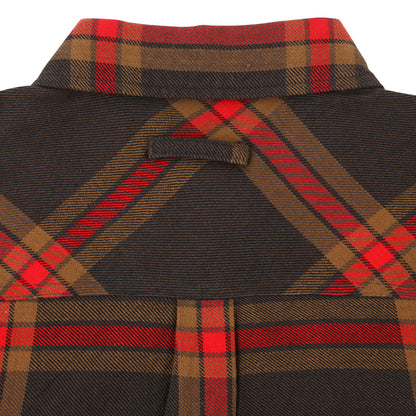 Santa Cruz | Classic Longsleeve Flannel - Brown/Red