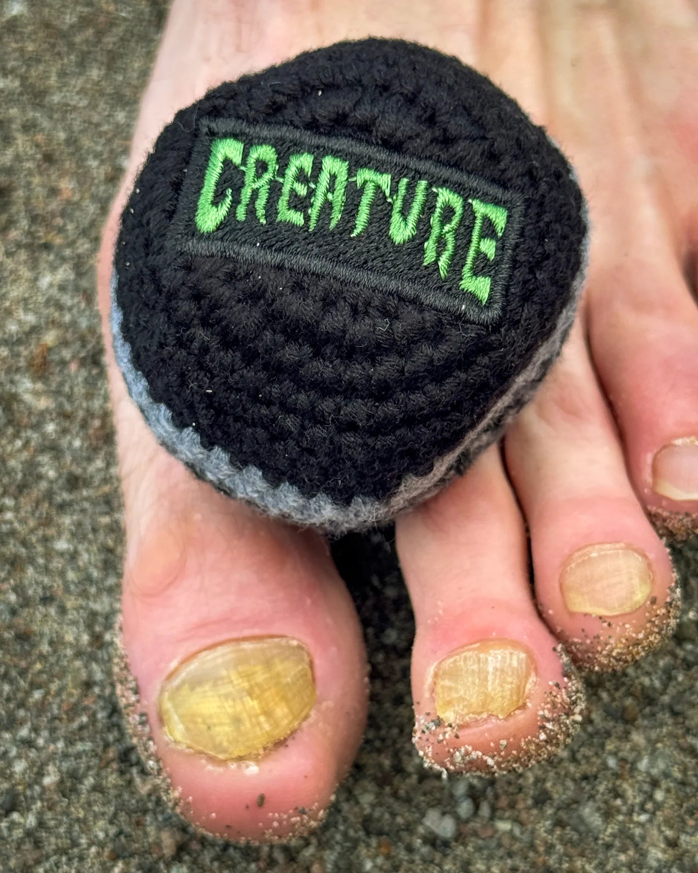 Creature | High Country Warm Up Foot Bag - Black/Silver