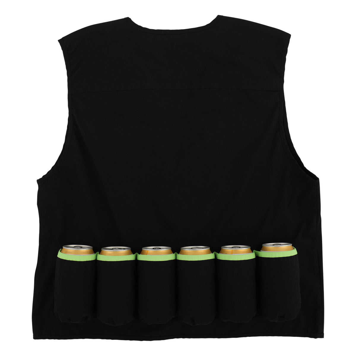 Creature | Gravette Cut And Tie Utility Vest - Black