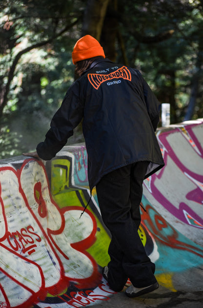 Independent | Built To Grind Span Windbreaker Jacket - Black