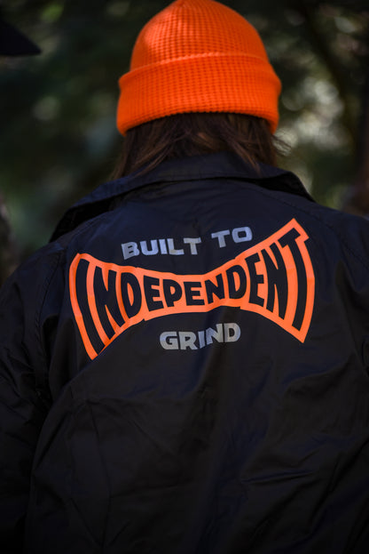 Independent | Built To Grind Span Windbreaker Jacket - Black