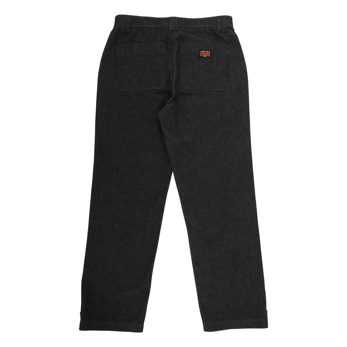Independent | Built To Grind Double Knee Pants - Washed Black Denim