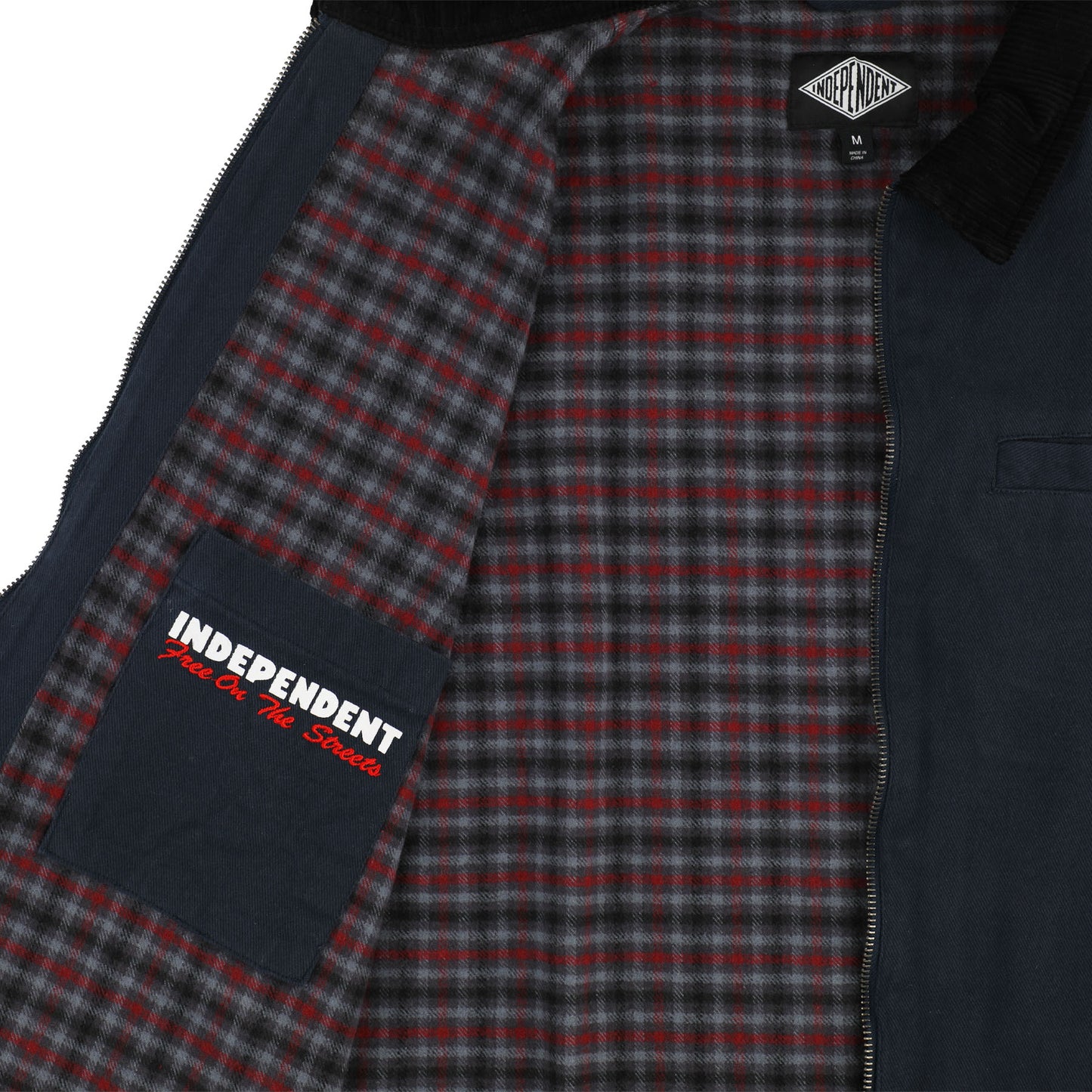 Independent | Free On The Streets Work Jacket - Navy