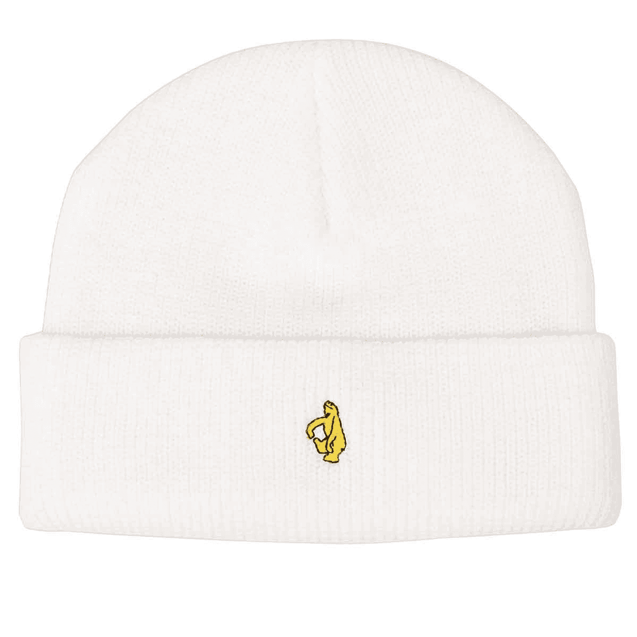 Krooked | Shmoo Embroidered Beanie - White