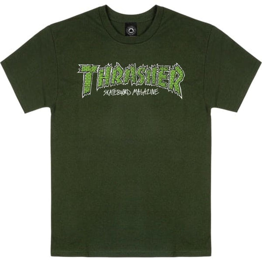 Thrasher | Brick T-Shirt Forrest Green