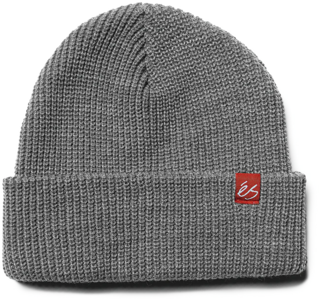 es | Block Beanie - Grey