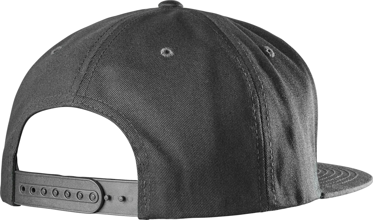 es | Main Block Snapback Hat - Black