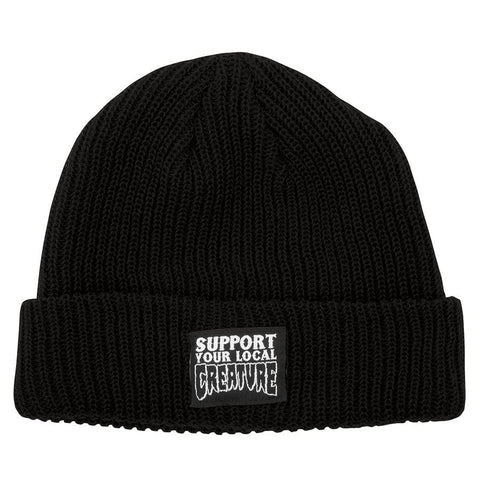 Creature | Support Your Local Creature Beanie - Black