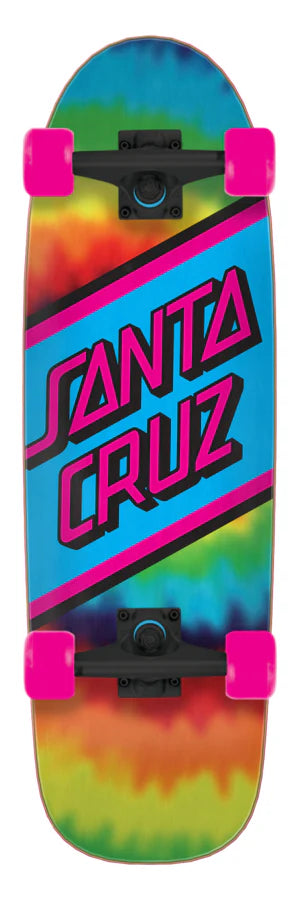 Santa Cruz | 8.79" Rainbow Tie Dye Street Cruiser Complete