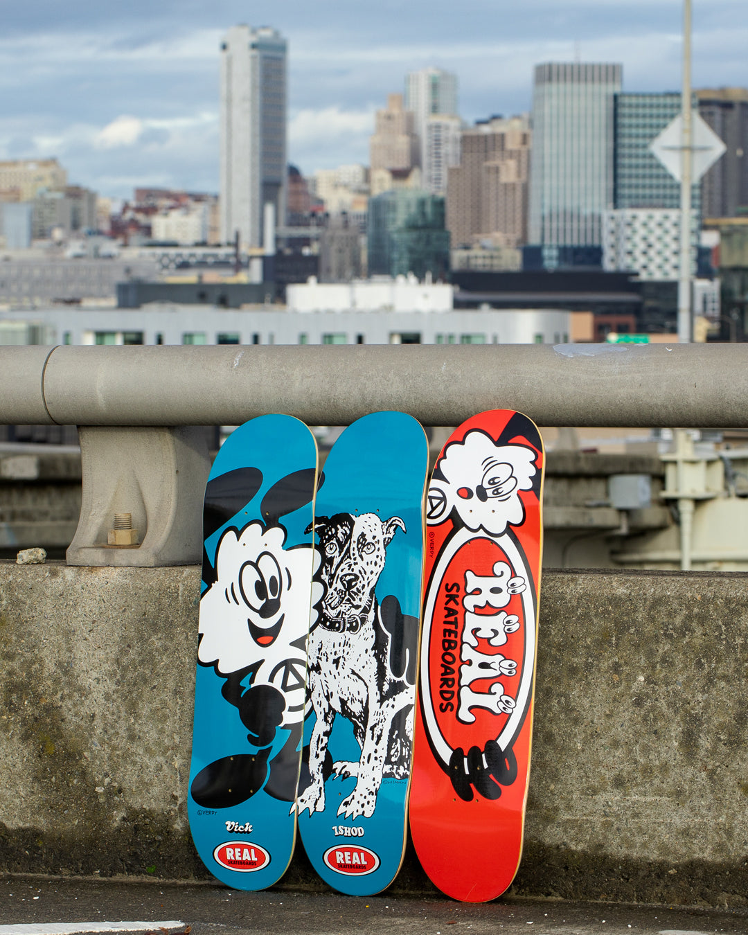 Real | 8.25" Verdy Ishod Skateshop Day Skateboard Deck