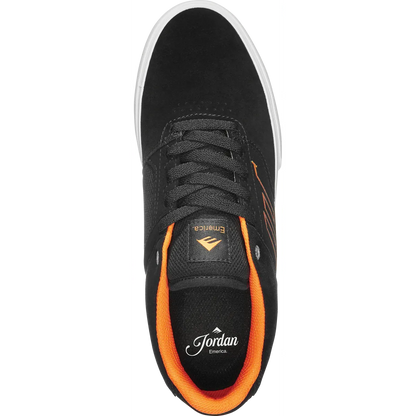 Emerica | The Low Vulc Jordan Powell - Black/White/Orange