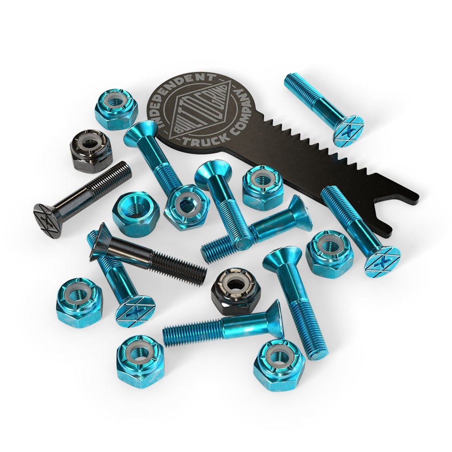 Independent | Blue/Black 10 Pack Hardware With Tool