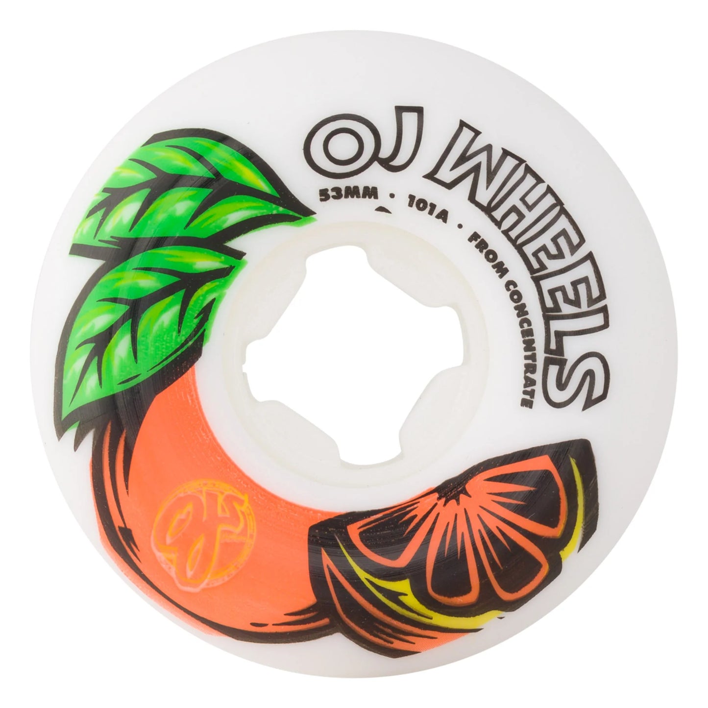 OJ | 53mm/101a From ConcentrateHardline - White Orange