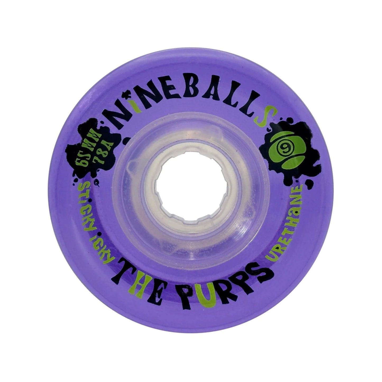Sector 9 | 65mm/78a Nineball Purps Wheels - Purple