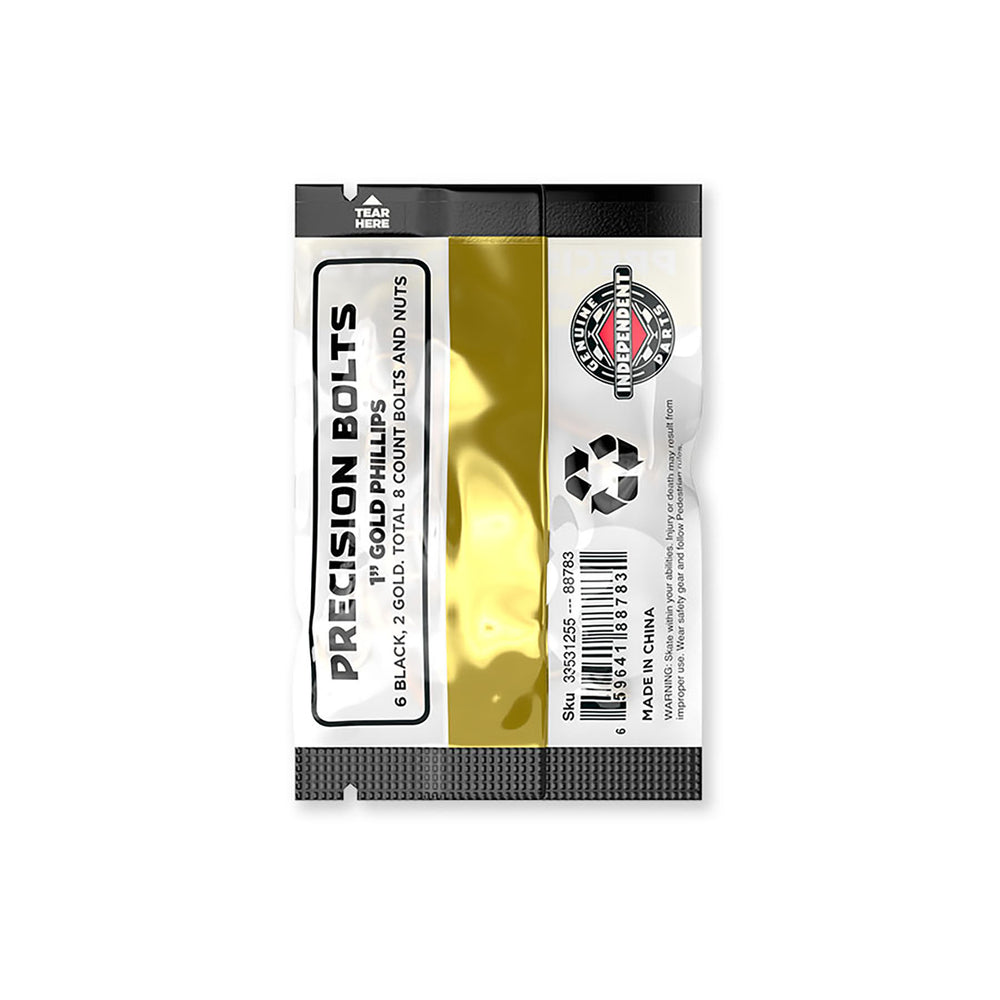 Independent | Black/Gold 1 Inch Phillips Hardware