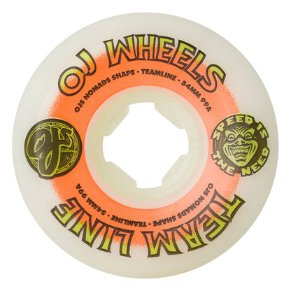 OJ | 54mm/99a Team Line Original - Nomads - Orange/Green