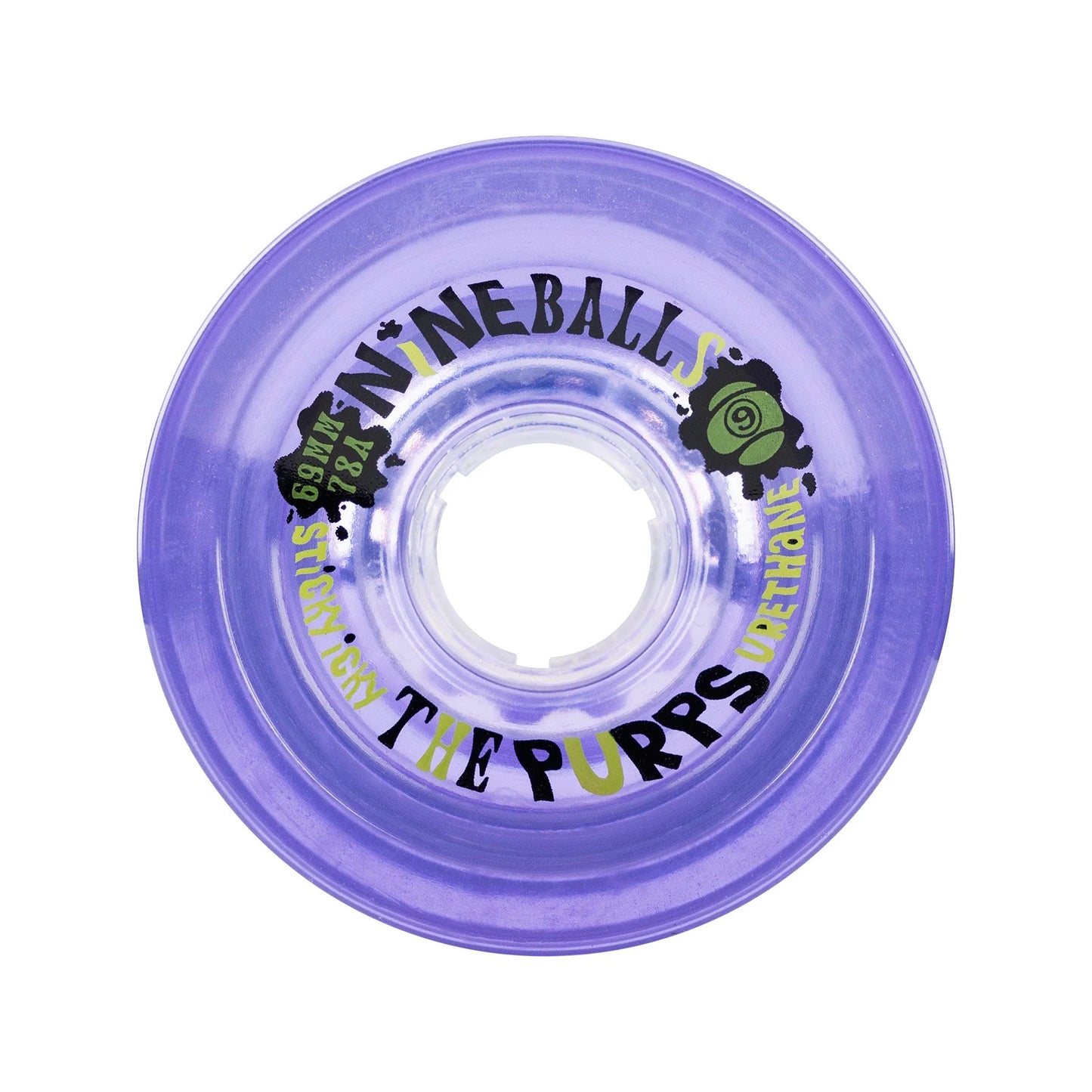 Sector 9 | 69mm/78a Nineball Purps Wheels - Purple