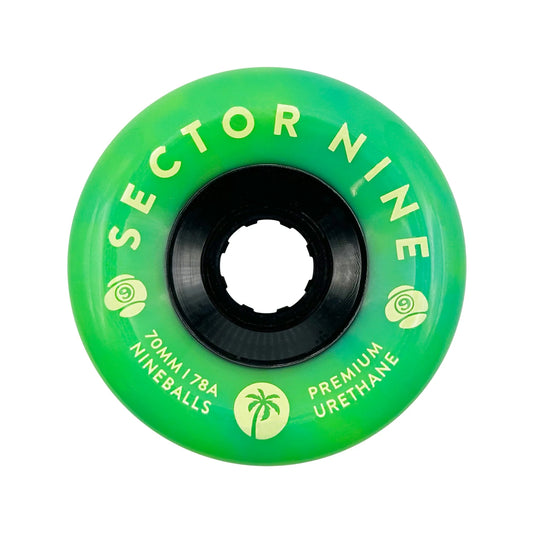 Sector 9 | 70mm/78a Nineball Green Goblins Wheels