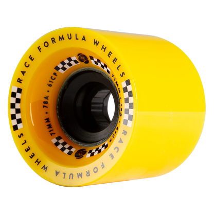 Sector 9 | 71mm/78a Race Formula Wheels - Yellow