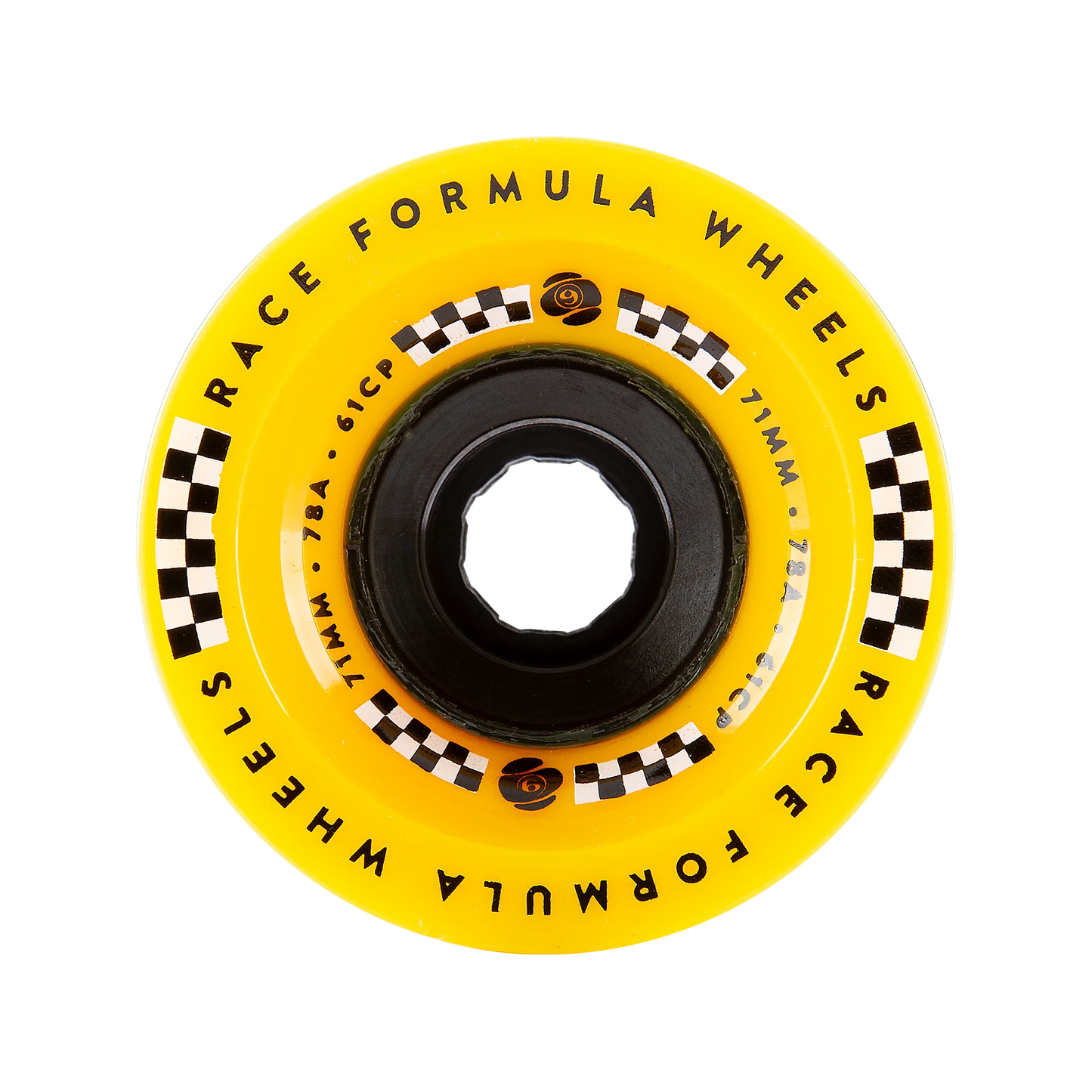 Sector 9 | 71mm/78a Race Formula Wheels - Yellow