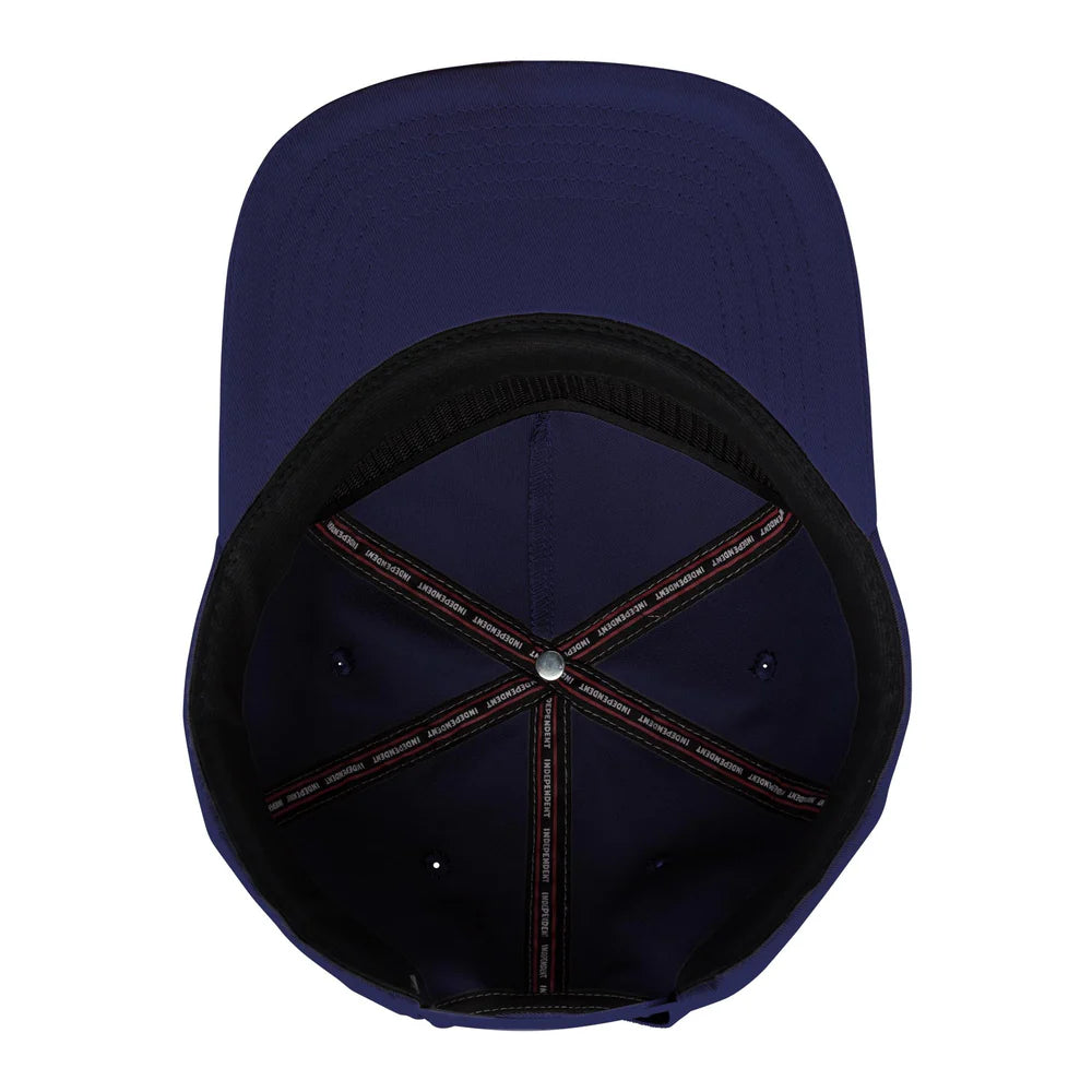Independent | BTG Summit Snapback Unstructured Mid Hat - Navy