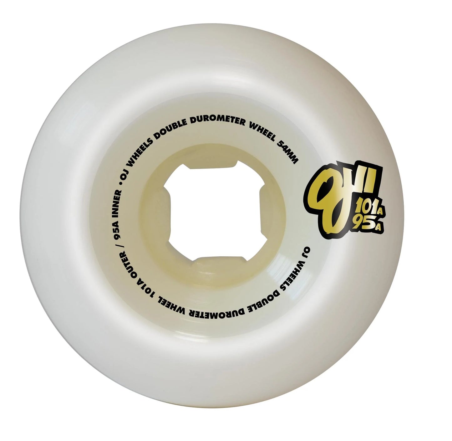 OJ | 54mm/95a Core/101a Outer - Double Duro Mini Combo Shape Wheels