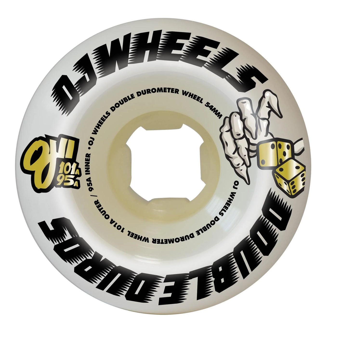 OJ | 54mm/95a Core/101a Outer - Double Duro Mini Combo Shape Wheels