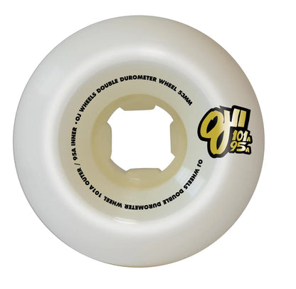 OJ | 53mm/95a Core/101a Outer - Double Duro Mini Combo Shape Wheels
