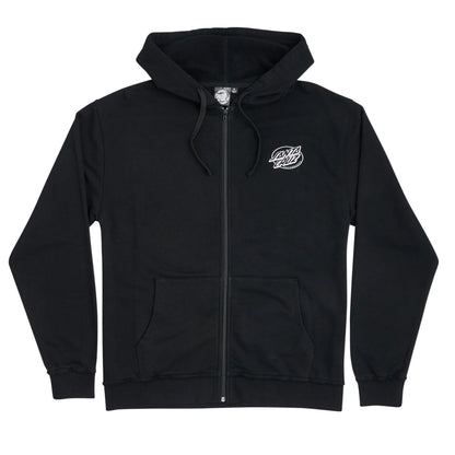 Santa Cruz | Winkowski Primeval Zip Up Hoodie - Black