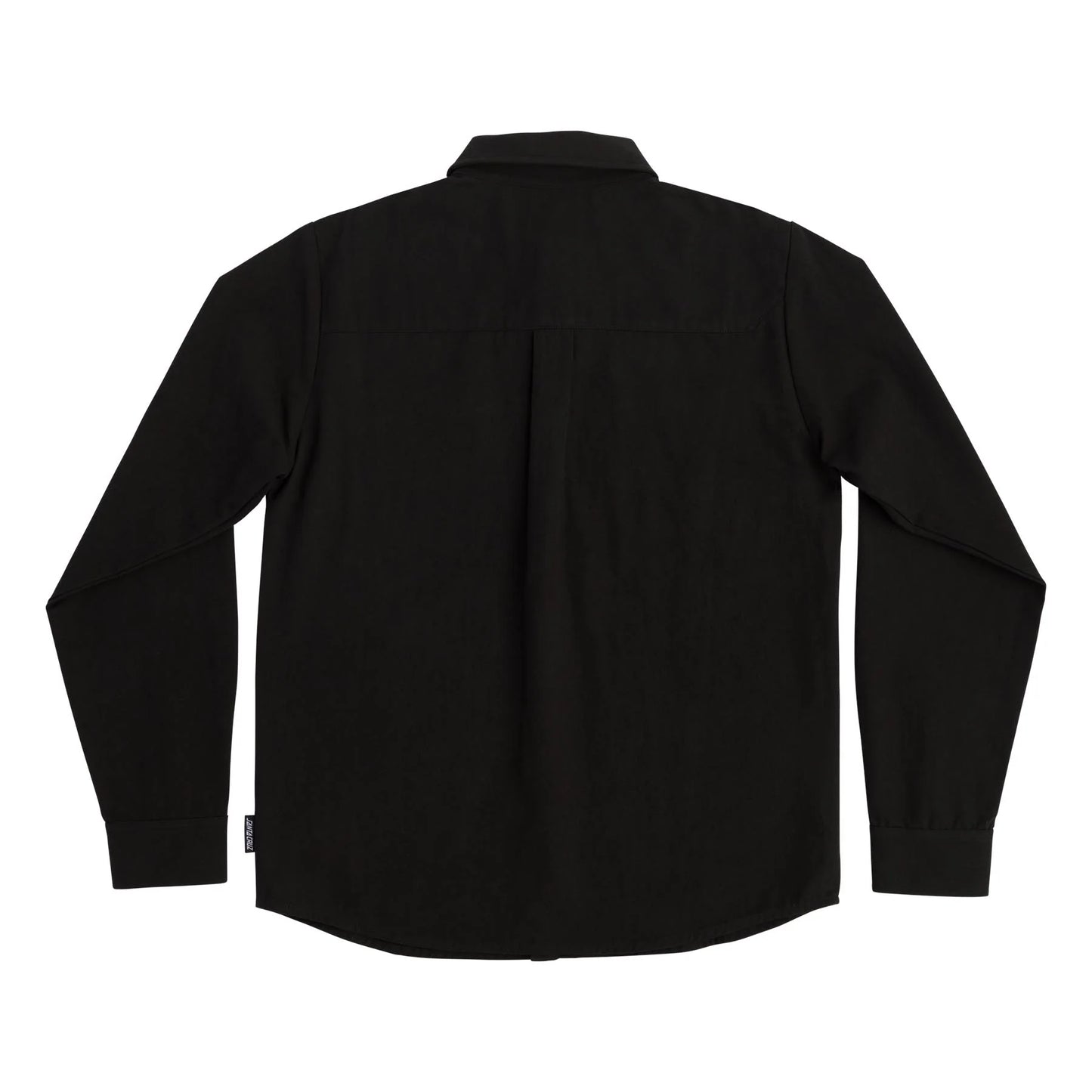 Santa Cruz | Screaming Hand Utility Longsleeve Button Up - Black