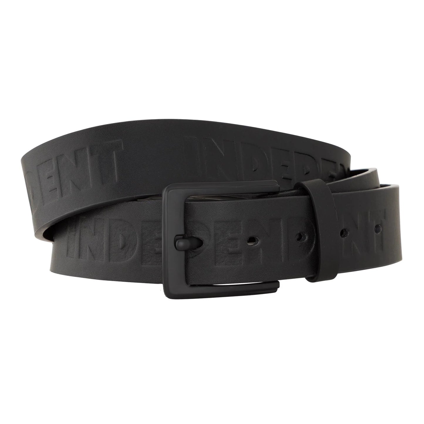 Independent | Bar Logo Polyurethane Belt - Black