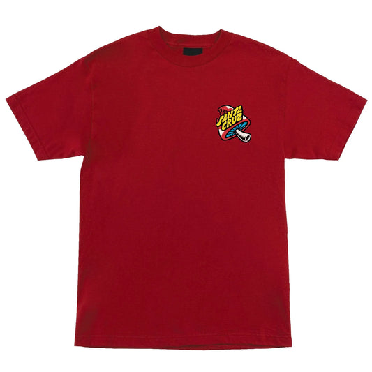 Santa Cruz | Winkowski 8Ballr Comic Shirt - Cardinal