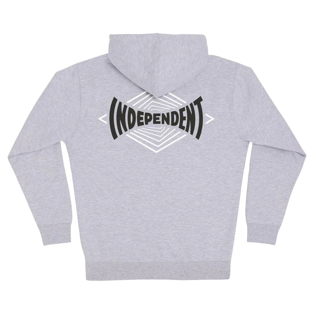 Independent | Vertigo Span Zip Hoodie - Gray