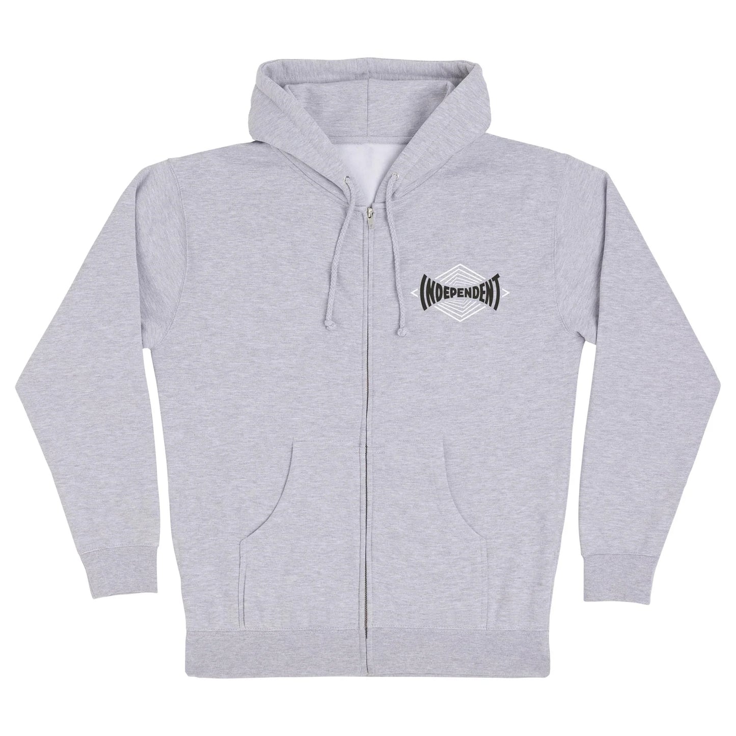 Independent | Vertigo Span Zip Hoodie - Gray
