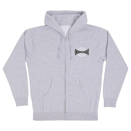 Independent | Vertigo Span Zip Hoodie - Gray