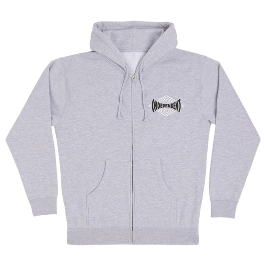 Independent | Vertigo Span Zip Hoodie - Gray