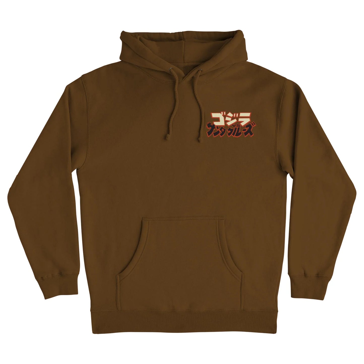 Santa Cruz | Godzilla Hand Pullover Sweatshirt - Brown