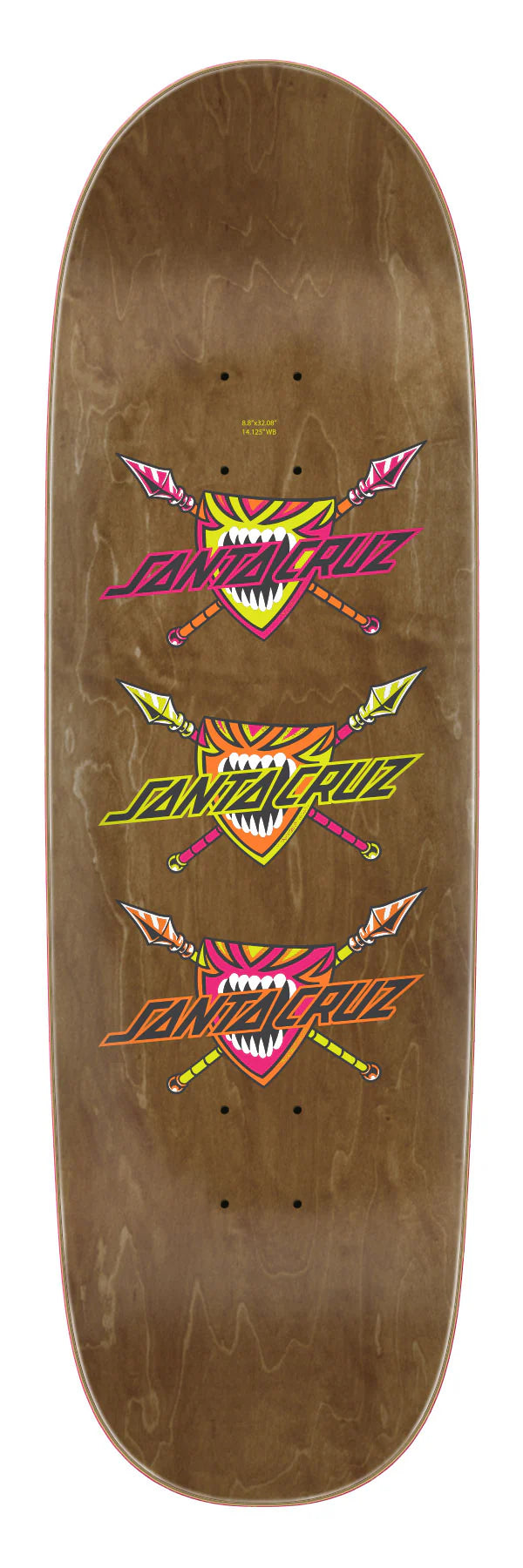 Santa Cruz | 8.8" Salba Firedance Skateboard Deck