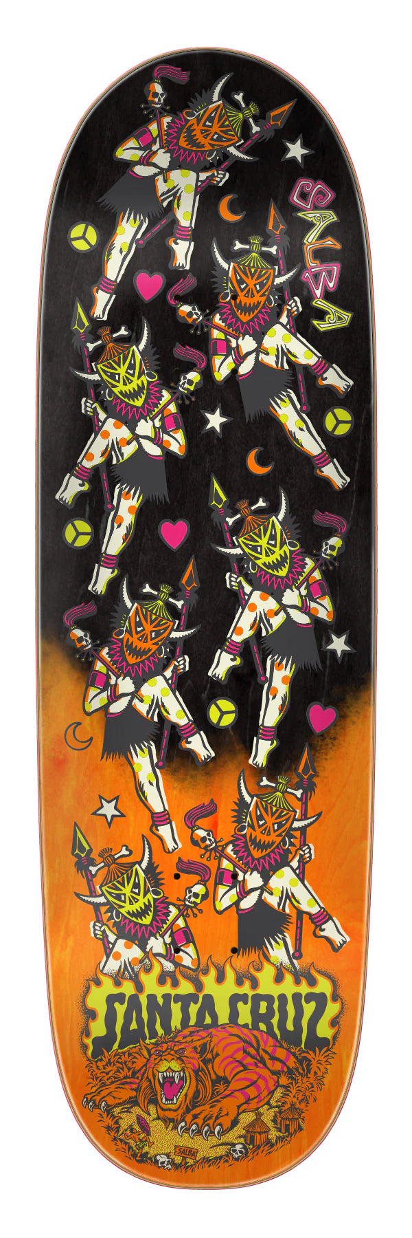 Santa Cruz | 8.8" Salba Firedance Skateboard Deck