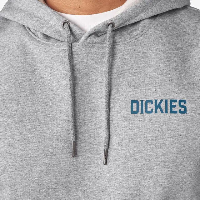 Dickies | Graphic DWR Pullover Fleece - Heather Grey