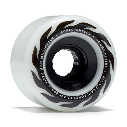 Bones | 59mm/80a Rough Riders Wheels - White