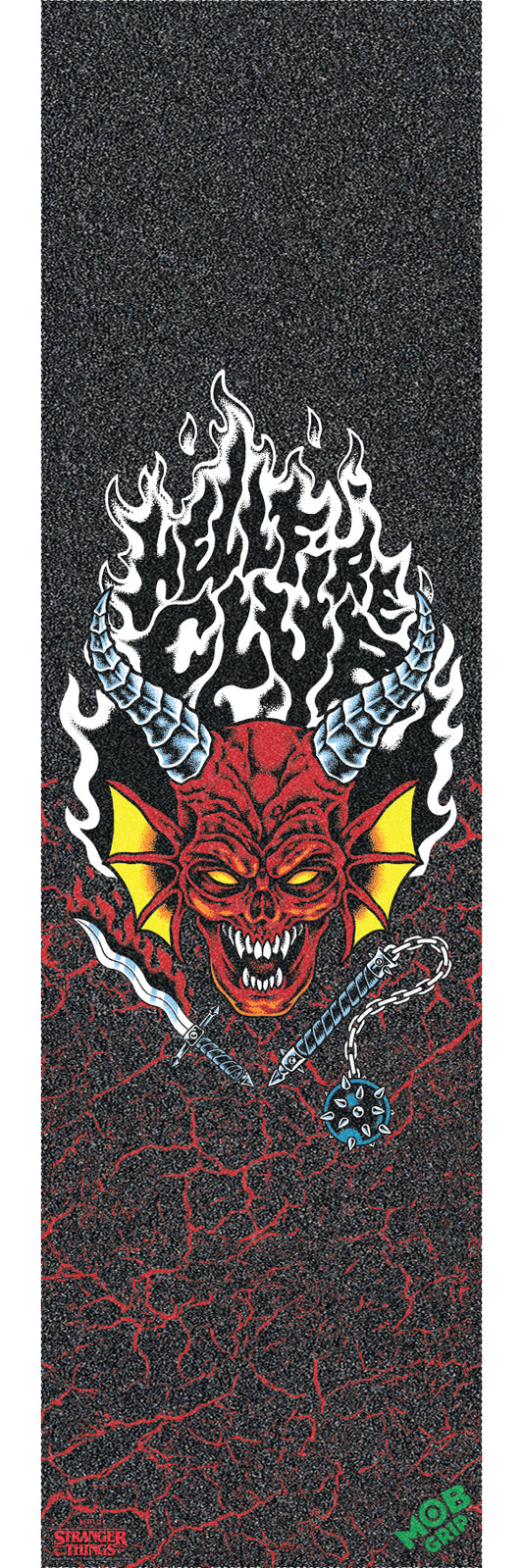 Mob | 9" x 33" Stranger Things Hellfire Club Grip Tape